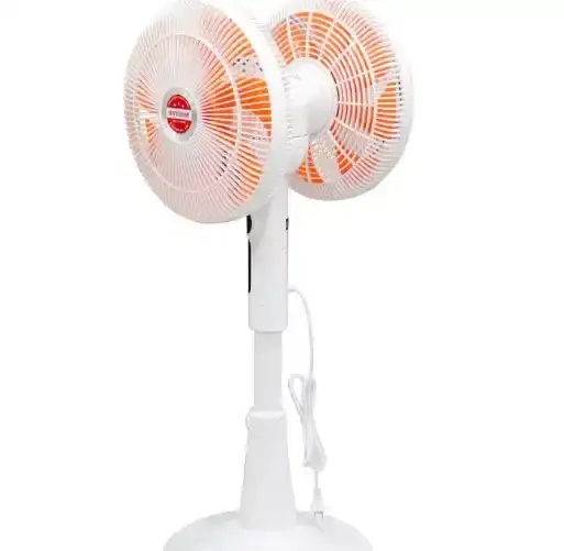 Portable High-Speed Double Head Standing Fan